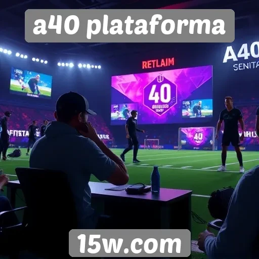 Recursos exclusivos da A40 plataforma para jogadores